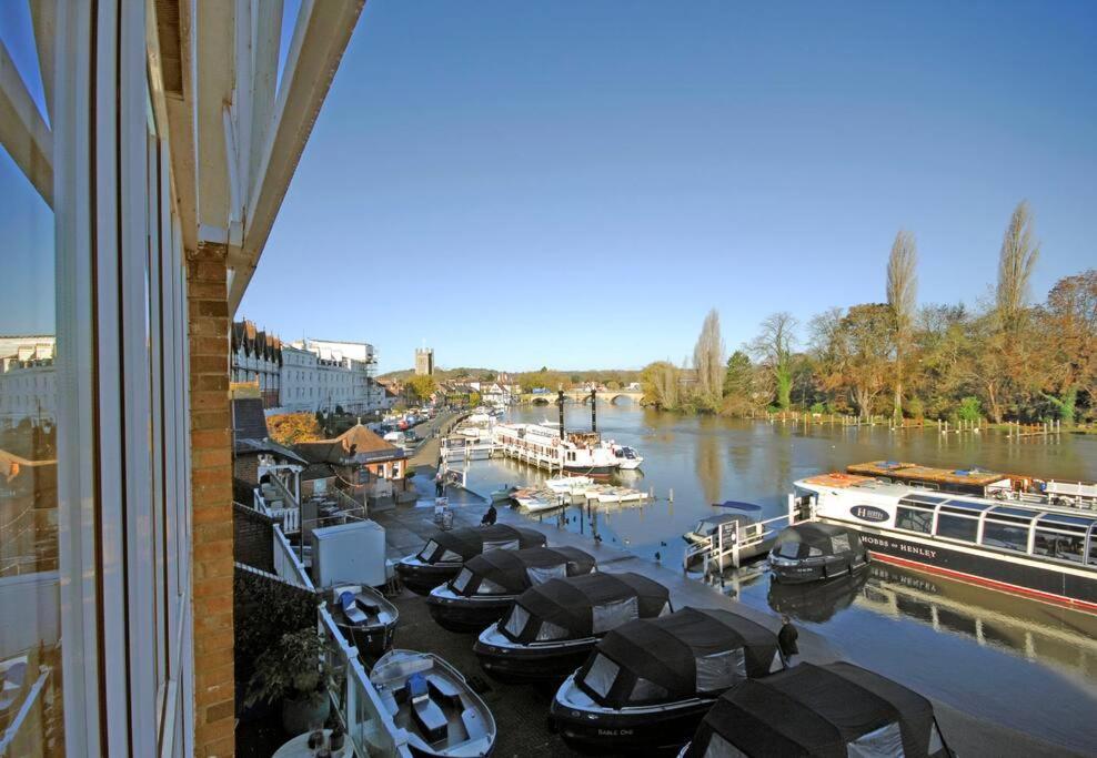 The Oars - Riverfront Property هنلي أون ثيمز المظهر الخارجي الصورة